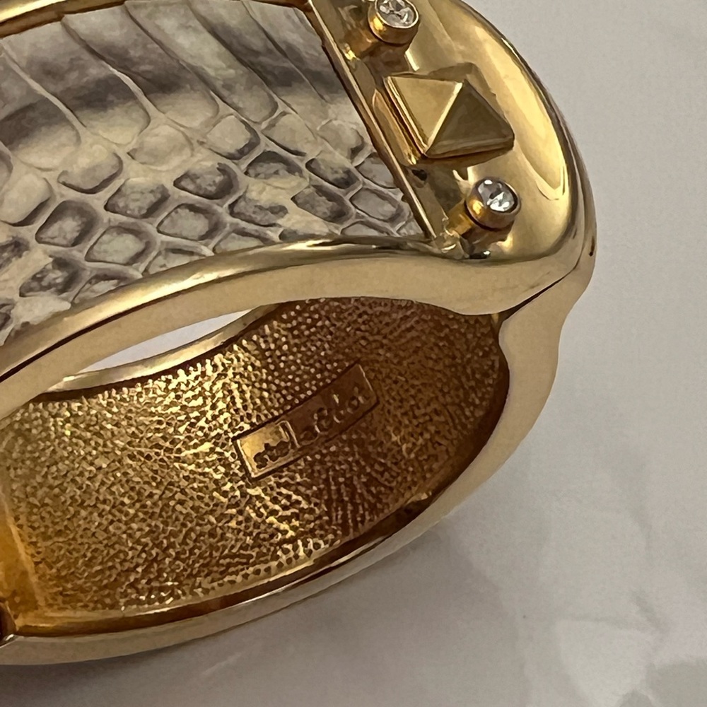 Stella & Dot Python Bangle - Picture 2 of 5